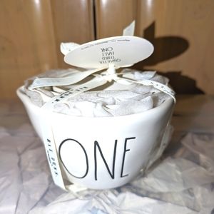 Rae Dunn matte white measuring cups. Farmhouse decor.